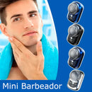 Mini barbeador elétrico recarregável portátil